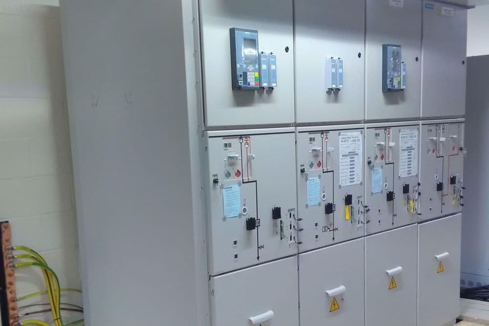 ISS site services — HV/LV installation and commissioning