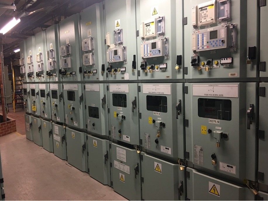 London Underground sub-surface switchboard installation